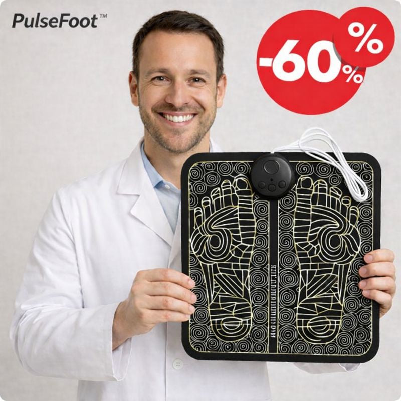 PulseFoot™ 15 minutos al día para olvidar el dolor de pies y piernas