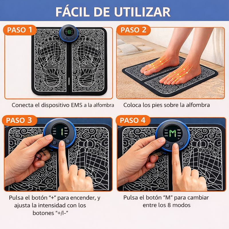 PulseFoot™ 15 minutos al día para olvidar el dolor de pies y piernas