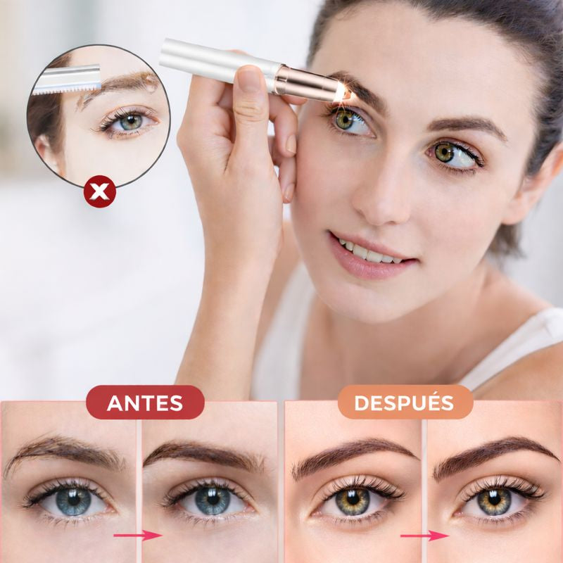 Depilador Facial de Precisión LED