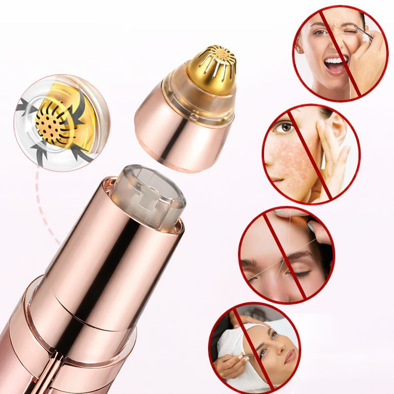 Depilador Facial de Precisión LED